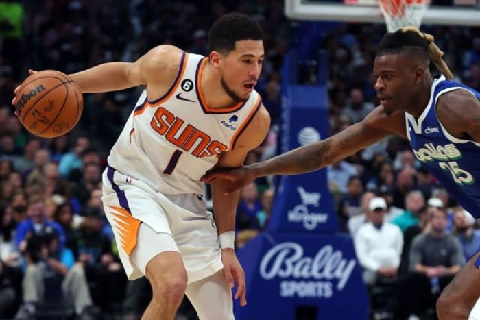 Guard Devin Booker had a rough night leading to the Suns offense stalling with different combinations on the floor.